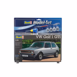 Revell Modelst Vw Golf 1 Gti, Modèle de voiture de sport, Kit de montage, 1:24, VW Golf 1 GTI, Ambition, 121 pièce(s)