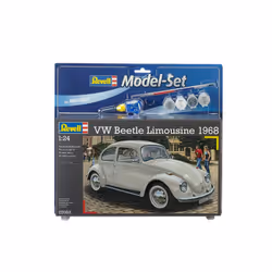 Revell Modelst Model-Set Coccinelle Vw Limousin, Modèle de voiture de ville, Kit de montage, 1:24, VW Beetle Limousine, 125 p ...