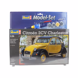 Revell Modelst Citroen 2cv, Modèle de voiture de ville, Kit de montage, 1:24, Citroen 2CV, Ambition, 126 pièce(s)
