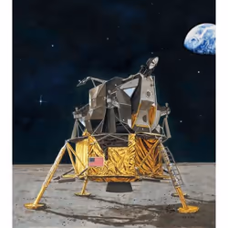 Revell APOLLO 11 MODULE LUNAIRE "EAGLE", Modèle réduit du train Shuttle, Kit de montage, 1:48, Apollo 11 Lunar Module Eagle, ...