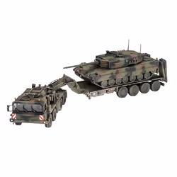 Revell SLT 50-3 "Elefant" + Leopard 2A4, Tank model, Kit de montage, 1:72, SLT 50-3, Leopard 2A4, unisexe, Plastique