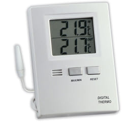 TFA-Dostmann 30.1012 thermomètre environnement Thermomètre électrique Intérieur & extérieur Blanc