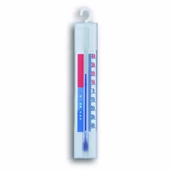 TFA-Dostmann 14.4000, Thermomètre liquide, Intérieure, Blanc, °C, 24 mm, 135 mm
