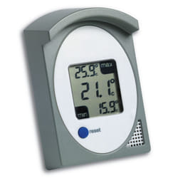 TFA-Dostmann 30.1017.10 Thermomètre électrique Intérieur & extérieur Gris