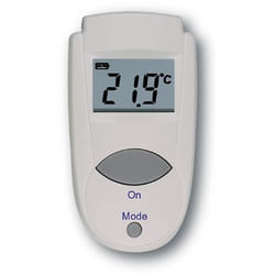 TFA-Dostmann 31.1108 thermomètre portatif Blanc F, °C -33 - 220 °C Écran integré