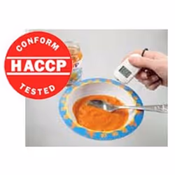 TFA-Dostmann 31.1108 thermomètre portatif Blanc F, °C -33 - 220 °C Écran integré