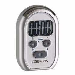 TFA-Dostmann Shake Awake, Programmateur journalier, Gris, Blanc, Boutons, 1,5 V, 49 mm, 31 mm