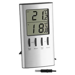 TFA-Dostmann 30.1027 thermomètre environnement Thermomètre électrique Intérieure Argent