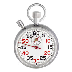 TFA-Dostmann 38.1022 Minuteur de ménage Minuteur mécanique de cuisine Argent, Blanc