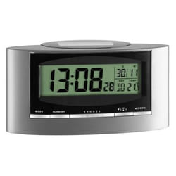 TFA-Dostmann 98.1071 réveille-matin Réveil numérique Noir, Argent