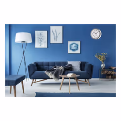 TFA-Dostmann 98.1091.02 wall/table clock Mur Rond Aluminium, Blanc