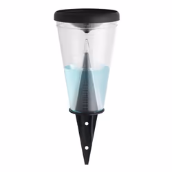 TFA-Dostmann 47.1008 pluviomètre Noir, Transparent
