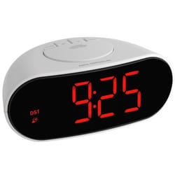 TFA-Dostmann 6.02505 Réveil numérique Blanc