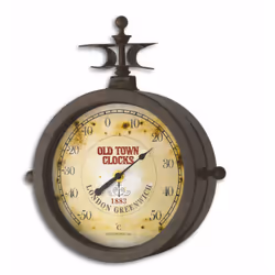 TFA-Dostmann 60.3011, Mur, Quartz clock, Rond, Cuivre, Métal, Classique
