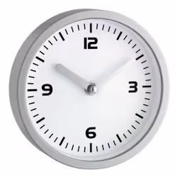 TFA-Dostmann 60.3012, Mur, Quartz clock, Rond, Argent, AA, 1,5 V