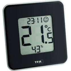 Tfa Dostmann - Thermo-hygromètre Style noir