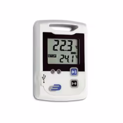 TFA-Dostmann 31.1039, Thermomètre électrique, Intérieure, Numérique, Blanc, Rectangulaire, °C