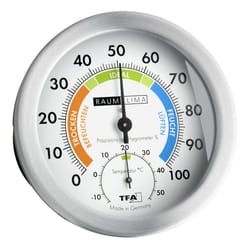 TFA-Dostmann 45.2028 thermomètre environnement Thermomètre électrique Intérieure Blanc