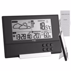 TFA-Dostmann 35.1107, Noir, 20 - 95%, -5 - 50 °C, 23 - 122 °F, -20 - 60 °C, 4 - 140 °F