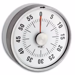 TFA-Dostmann 38.1028.02, Blanc, Analogique, 79 x 79 x 33 mm