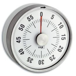 TFA-Dostmann 38.1028.02 réveille-matin Blanc