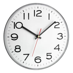 TFA-Dostmann 60.3017 wall/table clock Mur Quartz clock Cercle Gris, Blanc