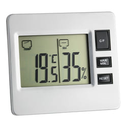 TFA-Dostmann 30.5028 thermomètre environnement Thermomètre électrique Intérieure Argent