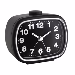 TFA-Dostmann 60.1017.01, Réveil à quartz, Noir, Blanc, Plastique, Analogique, C, 1,5 V