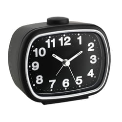 TFA-Dostmann 60.1017.01 réveille-matin Réveil à quartz Noir, Blanc