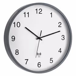 TFA-Dostmann 60.3511.10, Mur, Rond, Gris, Blanc, Plastique, Verre, Classique