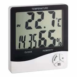 TFA-Dostmann WS 5031 - Thermo-Hygrometer mit Uhrzeitanzeige
