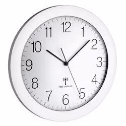 TFA-Dostmann 60.3512.02, Mur, Mechanical clock, Cercle, Blanc, Plastique, AA