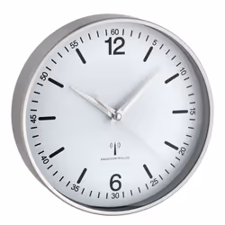 TFA-Dostmann 60.3503.02, Mur, Rond, Blanc, Aluminium, Verre, AA