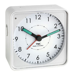 TFA-Dostmann 60.1510 Réveil à quartz Blanc