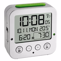 TFA-Dostmann 60.2528.54, Argent, -10 - 50 °C, Batterie, AA, 1,5 V, 81 mm