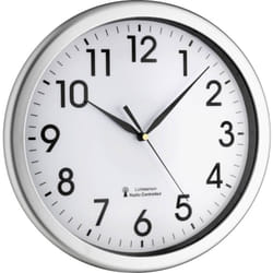 Tfa Dostmann - Horloge murale 60.3519.02 radiopiloté(e) 30.8 cm x 4.3 cm argent