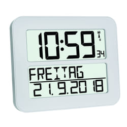 TFA-Dostmann 60.4512.02 réveille-matin Réveil numérique Blanc