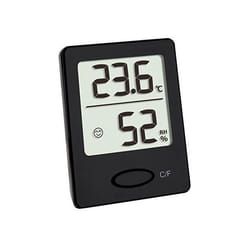 TFA Thermo-hygromètre numérique thermomètre intérieur 30.5041.01 noir