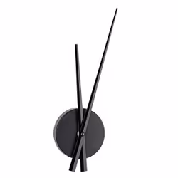 TFA-Dostmann 60.3036.01, Mur, Quartz clock, Autres, Noir, Métal, AA
