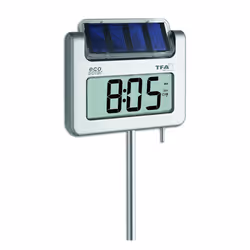 TFA-Dostmann 30.2030.54 thermomètre environnement Thermomètre électrique Extérieure Acier inoxydable