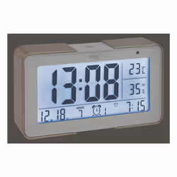 TFA-Dostmann 60.2540.53 réveille-matin Réveil numérique Beige, Blanc