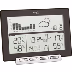 Informations techniques Alimentation en tension station : 2x Pile LR6 (AA), à commander séparément Capteur tension d'alimenta ...