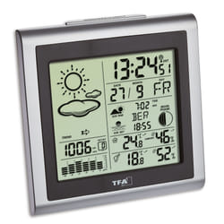TFA-Dostmann 35.1145.54 station météo numérique Argent LCD Batterie