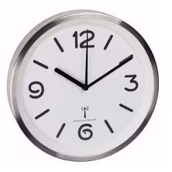TFA-Dostmann 60.3535.02, Mur, Rond, Argent, Blanc, Aluminium, Verre, AA