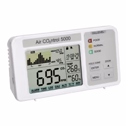 TFA-Dostmann AirCO2ntrol 5000, Monoxyde de carbone (CO), Maison, Avec fil, USB, 120 mm, 33 mm