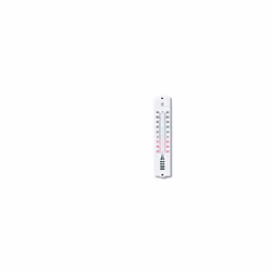 Le thermomètre intérieur et extérieur en métal laqué blanc est l'accessoire parfait pour mesurer la température dans n'import ...