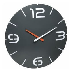 TFA-Dostmann 60.3536.10 Horloge murale et de table Rond Noir, Blanc