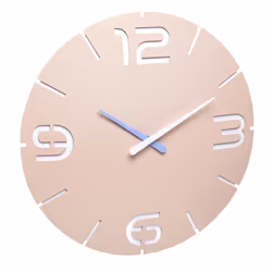 TFA-Dostmann 60.3536.16, Mur, Rond, Abricot, Blanc, Plastique, AA, 1,5 V