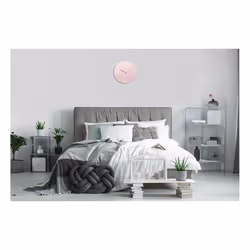 TFA-Dostmann 60.3536.16 wall/table clock Mur Rond Abricot, Blanc
