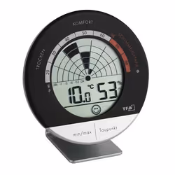 TFA-Dostmann 30.5032, Numérique, Rond, 98 mm, 23 mm, 98 mm, 87 g